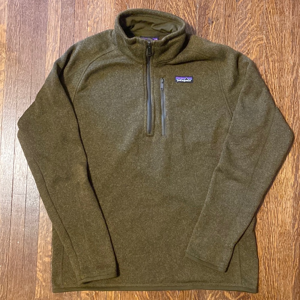 Patagonia Better Sweater Quarter Zip Pullover GUC